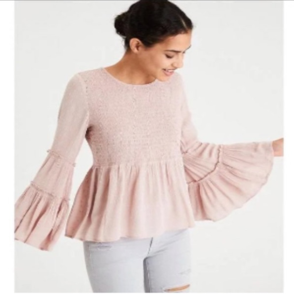 American Eagle Long Bell Sleeves